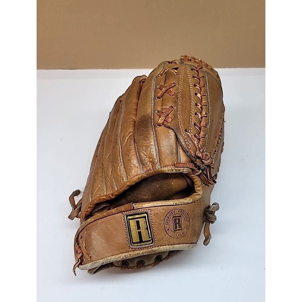 Vintage Regent Bobby Shantz 5337 RHT Double V Hinged Baseball Glove-Japan